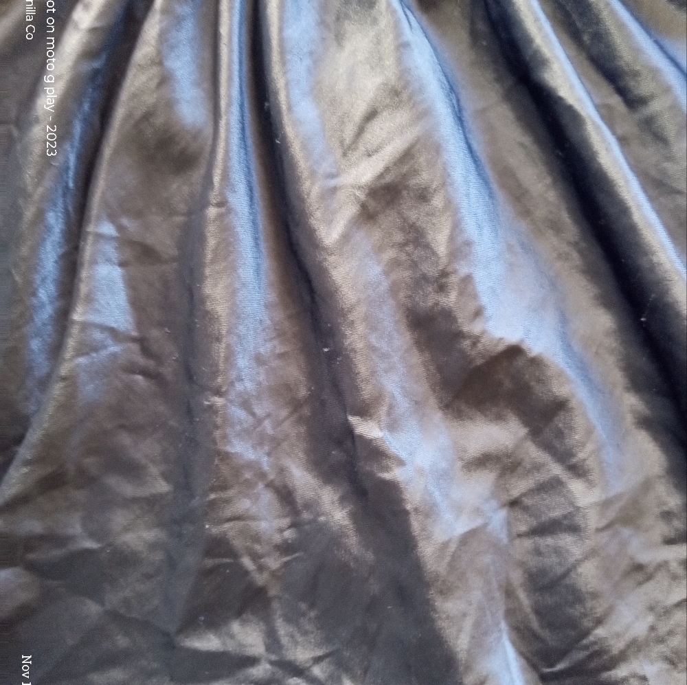 Anthropologie Floral Nikrooz Pearl Lace Slip Vintage Blue Size Medium - Picture 8 of 9